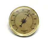 Weather station gold hygrometer insert