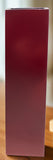 Slate vase painted red 