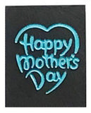Natural Cleft Black slate "Happy Mother's Day" magnet 