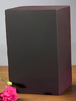 Black slate Pemaquid urn, small, blank