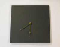 Black slate, Little Sabattus wall clock