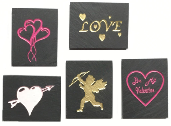 collection of Valentine's magnets