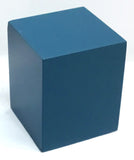 Slate keepsake urn painted blue